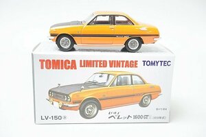 TOMICA トミカリミテッドヴィンテージ TLV 1/64 いすゞ ベレット 1600GTR 69年式 オレンジ LV-150a