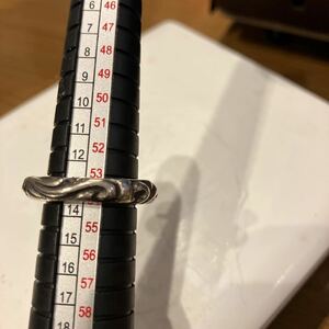 |CHROME HEARTS クロムハーツ スクロールバンドリング 13号