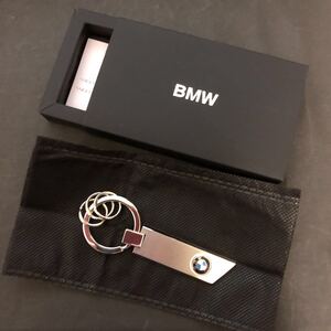 箱付き未使用★BMW　オリジナル　キーホルダー　ステンレス★純正　ノベルティー