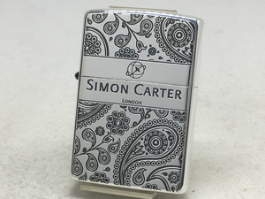 送料無料 ZIPPO[ジッポー]SIMON CARTER(サイモン・カーター)ペイズリーBOX-SA SCP-036