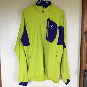 HAGLOFS ホグロフス リザード ジャケット LIZARD JACKET 601623 イエロー系 ウインドブレーカー 