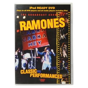 【 中古DVD 】RAMONES ラモーンズ / THE BROADCAST ARCHIVES iPod対応 輸入盤