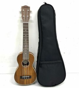 U157-W11-972 Hanalei ハナレイ Natral Matte ukulele ウクレレ HUK-500 ソプラノ アカシアコア 弦楽器 全長約57cm ケース付き③
