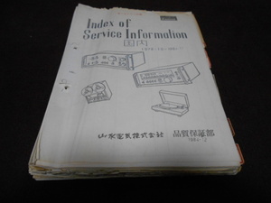 詐欺整備品(ヤフオク出品の整備品ほとんどが該当)にご注意　当時のサンスイ品質保証部発行の製品トラブル対処方法記載資料