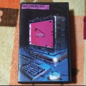 hide ヒデ UGLY PINK MACHINE file.1 VHS ビデオテープ