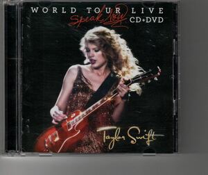 国内盤CD+DVD！Taylor Swift「WORLD TOUR LIVE Speak Now」テイラースウィフト