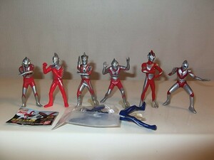 ウルトラマン 電光石火炸裂編 セブン エース ７体セット ＨＧシリーズ フィギュア ガシャポン