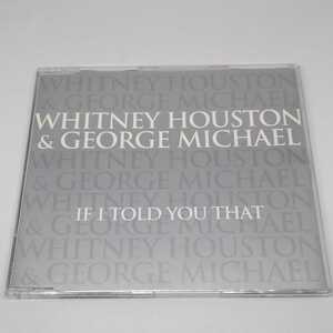 Whitney Houston&George Michael(Wham! ワム！)「If I Told You That」ホイットニー・ヒューストン 欧州輸入盤EP CDシングル 74321 76628 2