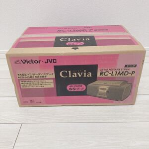 超希少未使用Victor CD/MDラジカセ Clavia RC-L1MD-P