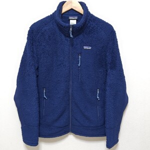 希少!!【Patagonia】パタゴニア ロスガトス フリース ジャケット ジップアップ スタンドカラー ボア ネイビー 25920 国内正規品 M/Y20464j