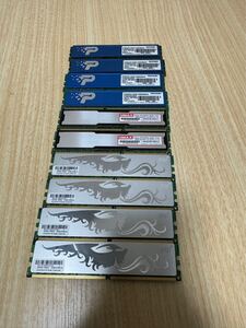 Patriot PSD38G1333KH PS000989 16GB（24GB）Cetus DCDDR3-8GB-1333 2枚 DDR2-1066U 4GB（2GB下2）（共10枚）