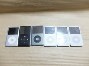 Apple iPod　Classic　本体　色々6台　USED難有ジャンク品　②