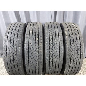 ブリジストン BLIZZAK VRX3 175/65R15 4本SET◎2021年製8~9分山スタッドレス◎中古 1本に若干のブロック傷あり◎旭川手渡可◎ヴィッツ等に