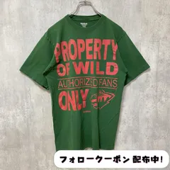 古着 used　Reebok　半袖プリントTシャツ　緑