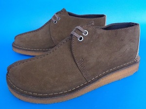 12727■美品 最高級 Clarks DESERT TREK BOOT クラークス デザート トレック ブーツ 茶 スエード 10M 500691