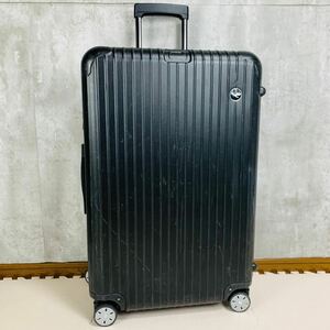 【廃盤】RIMOWA リモワ Lufthansa ルフトハンザ Salsa サルサ 85L 4輪 TSAロック マットブラック 黒 チェックインL スーツケース キャリー