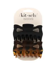 Kitsch ヘアクリップ 大 2個セット