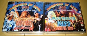 MONSTERS OF ROCK FESTIVAL 1988 VOLUME 1 & 2(3CDR+4CDR)1988年8月20日UK:キャッスル・ドニントン／6バンド完全収録盤