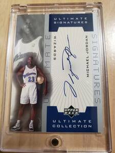 激レア サイン 2001 -02 UD Ultimate Collection MICHAEL JORDAN Auto / マイケル ジョーダン Autograph (6x NBA Champions) NIKE AJ