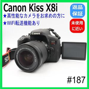 Canon EOS kiss x8i 一眼レフカメラ ズームキット★ キヤノン