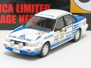 ブルーバードSSS-R 全日本ラリー #33 LV-N185b【トミーテック社1/64ミニカー】【トミカの時】