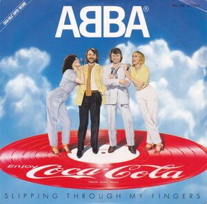 ■中古品■ABBA アバ/slipping through my fingers(USED 7 INCH SINGLE/picture disc) 音源は片面のみです。