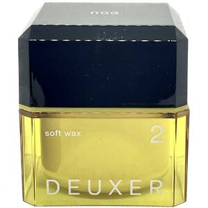 【全国送料無料・新品・未使用】003★NUMBER THREE★ナンバースリー★DEUXER★デューサー★Soft wax 2★ソフトワックス 2★80g