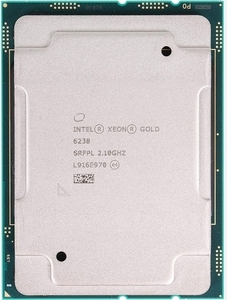 Intel Xeon Gold 6238 SRFPL 22 Core 2.1Ghz LGA 3647 44 threads CPU processor 140W