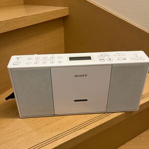 SONY CDラジオ ZS-E30（W） ホワイト　動作品