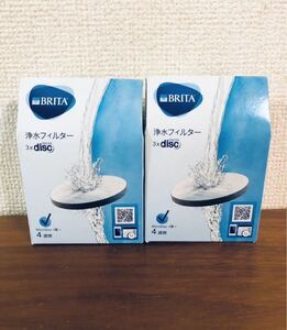 送料無料◆BRITA ブリタ マイクロディスク 浄水 フィルター (3個入り) KBMDCZ31 2箱セット 新品