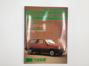 F4L 別冊CAR GRAPHIC/1980年の乗用車 外国車編 フィアットパンダ ランチアデルタ ベンツSクラス アウディ200 ジェッタ TVRタスミン 67