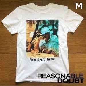 売切り【正規新品】 リーズナブルダウト REASONABLE DOUBT Tシャツ トップス カットソー フォトT【M】白 新品 アメリカ買い付け 180718