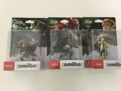 新品　amiibo ゼルダの伝説 ティアーズ オブ ザ キングダム 3体セット