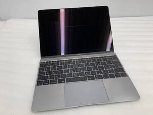 11/43☆MacBook　Apple　A1534　ノートパソコン　アダプター欠品　ジャンク☆B1