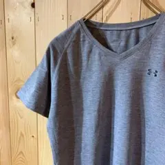 AE3047 UNDER ARMOUR 半袖Tシャツ ブルーグレー レディース