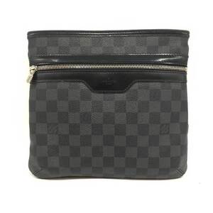 ルイヴィトン トマス ダミエ グラフィット ブラック クロスボディ ショルダーバッグ N58028 LOUIS VUITTON ABランク 中古 六甲道店