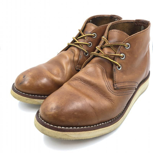 【中古】RED WING 2010年製 3140 チャッカブーツ サイズ27cm ブラウン レッドウィング[240024483449]