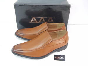 19 新品 訳有 AAA+ 46EEE（28.0） ビジネスシューズ LBR ライトブラウン 紳士靴 大きいサイズ