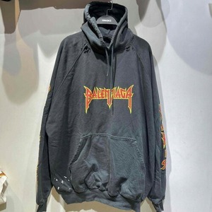 BALENCIAGA METAL OVERSIZED HOODIE SIZE-2 697879 TMV89 バレンシアガ メタル オーバーサイズ フーディー パーカー