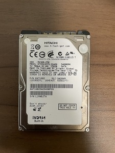 ★【250G HDD】Hitachi HTS543225L9SA08 日立 Woooシリーズ対応 250GB IVDR-S 2.5インチ 内蔵HDD 使用時間 61421時間★B00607