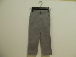 (34823)crewcuts　J.Crew ジェイクルー パンツ　アジャスター付き　グレー　サイズ5　USED