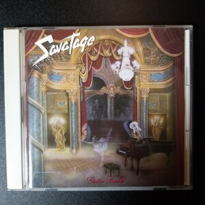 【輸入盤CD】SAVATAGE　GUTTER BALLET　1989年US初版　