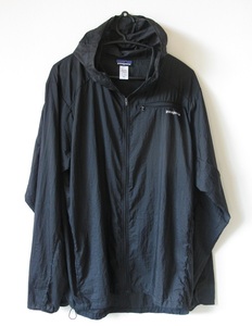 【中古品】パタゴニア　patagonia メンズ・フーディニ・ジャケット　黒　XL