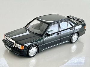 ●1/18 NOREV Mercedes Benz 190E 2.3-16 1984 Black metallic W201 メルセデス ベンツ