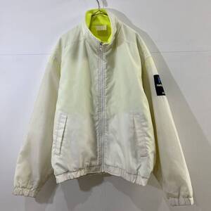 VINTAGE HELLY HANSEN ジップアップジャケット ブルゾン 裏地フリース ワンポイント オールド 希少 ヘリーハンセン【送料一律/同梱可能】K