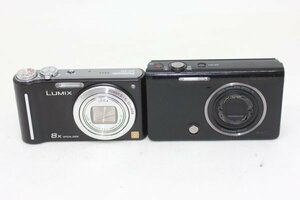 【カメラ2台まとめ売り】Panasonic DMC-ZX1・CASIO EX-FC500S #3345-269