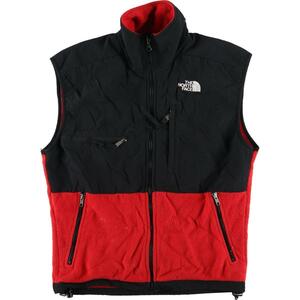 古着 90年代 ザノースフェイス THE NORTH FACE デナリベスト ナイロン×フリースベスト USA製 メンズS ヴィンテージ /eaa210810 【LP2311】