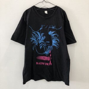 LV3219 RADWIMPS ライブ Tシャツ バンドT 半袖 ブラック L