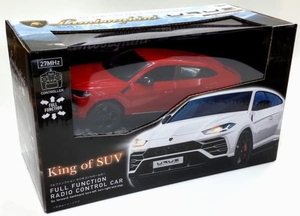 K1ぱ0098 新品 ラジコンカー ランボルギーニ ウルスSUVスーパーカー 1/24 RC 赤色 レッド ライセンス承認車 玩具 車 おもちゃ