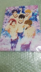 Free! フリー　七瀬遙 橘真琴 松岡凛　竜ヶ崎怜 　葉月渚 クリアファイル 　 　 海外限定